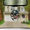 1950s Christmas Valley Christmas Tree Ornament/Rear View Mirror Hanging Ornament - Car Mirror Hanging Accessories view 3