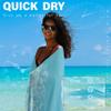 2 Pack Turkish Beach Towel Quick Dry Absorbent Cotton Lightweight Thin Bathroom Bath Pool Swim Towels Extra Large Oversized Sand Free Towel Beach Accessories Essentials Stuff Cloud Adults Gift view 4