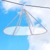 Qianly Sweater Drying Rack Folding Laundry Drying Rack Lay Flat Dryer Drying Net Mesh Net Collapsible for Toys Swimsuit Towel Socks, 1 layer view 4