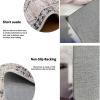 3D Black Marble Area Rugs, Golden Square Geometric Pattern Apartment Carpet, Bedroom Rug Fine Fluff Easy Care Apply to Farmhouse Bedroom Area Home Decor,46ft/120 * 180cm view 4