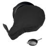 EATAKWARD Cast Iron Camping Skillet Bag for 8'' 10'' 12'' Skillets, Skillet Pan Storage Bag Water Resistant Frying Pan Bag with Hanging Loop, Lightweight Skillet Bag for Camping Outdoors,1pcs view 2