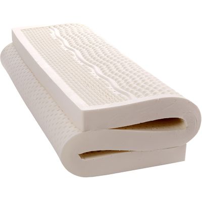 NaKeah 7 Zone Soft 100% Natural Premium Latex Mattress Topper for Pressure Relief Hotel Premium Futon Mattress Topper,7.5cm,150x200cm