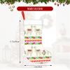 WURTON Christmas Stocking Llama and Cactus Print Xmas Stockings for Party Decor Family Holiday Hanging Stockings view 4