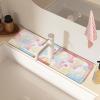 Kitchen Sink Faucet Draining Mat, Faucet Draining Mat Kitchen, Sink Faucet Mat Splash Guard, Fantasy Style Faucet Draining Mat, Faucet Splash Catcher Countertop Absorbent Sink Protectors (E) view 1