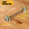 Countertop Connector Bolts,Table Top Fasteners,Joint Drawbolt Pack,Miter Draw and Zipbolt,Butcher Block, Bed Connecting Kit & Furniture (5/16" x 2-3/8" (10PCS)) view 4
