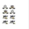 SBTRKT 4pcs Double Wheel Sliding Shower Screen Door Roller Top and Bottom 23mm Zinc Alloy Pulleys Bathroom Replacement Accessories Tool view 1