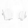 Coat Hook Wall Mounted Coat Hook coat hook Leaves Wall-mounted Cast Iron Leaf Hooks Children's Room Clothes Hanger Scarf Hat Holder For Kindergarten Nursery Entrance Foyer 3 Pack Red/Blue/White ( Co view 3