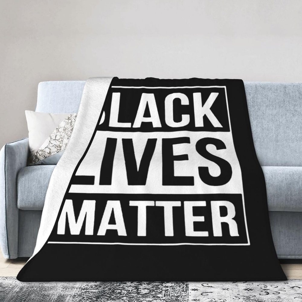 Black Lives Matter Blanket Sofa Bedding Ultra-Soft Micro Fleece Blanket 40"x30"