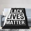 Black Lives Matter Blanket Sofa Bedding Ultra-Soft Micro Fleece Blanket 40"x30" view 1