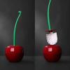 ASKMAN Household Toilet Brush, Cherry Toilet Brush, Cleaning Brush, Toilet Brush view 3