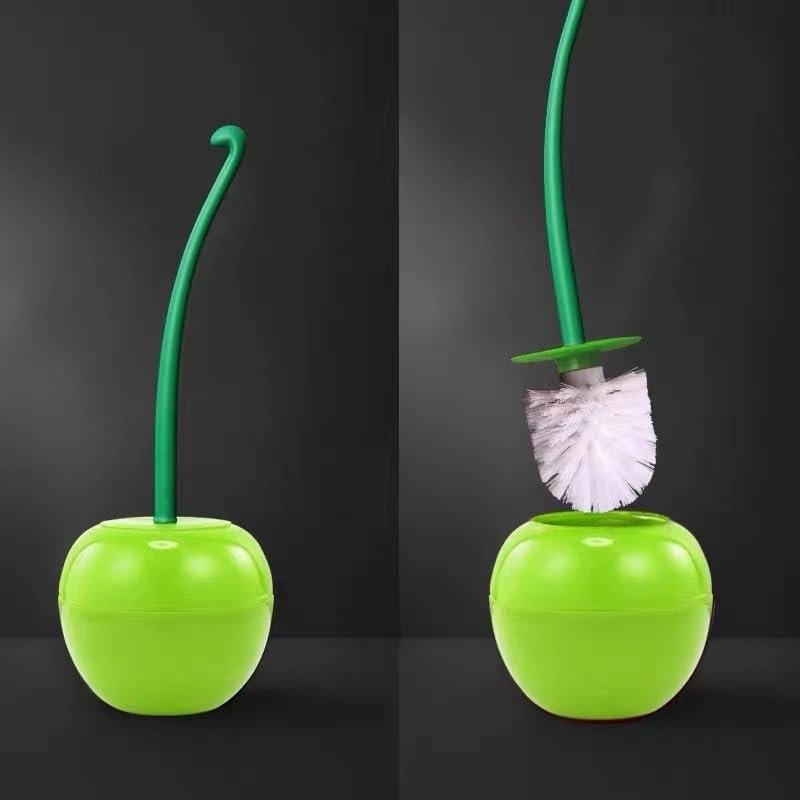 ASKMAN Household Toilet Brush, Cherry Toilet Brush, Cleaning Brush, Toilet Brush