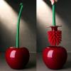 ASKMAN Household Toilet Brush, Cherry Toilet Brush, Cleaning Brush, Toilet Brush view 2