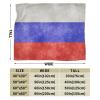 Flag of Russia Blanket Sofa Bedding Ultra-Soft Micro Fleece Blanket 50"x40" view 4