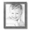 ArtToFrames 12x14 Inch Silver Picture Frame, This 1.25 Inch Custom MDF Poster Frame is Muted Cold Silver - Comes with Foam Backing 3/16 inch and Regular Glass (FBPLBW275-1621-12x14) view 2
