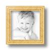 ArtToFrames 5x5 Inch Gold Picture Frame, This 0.75 Inch Custom Wood Poster Frame is Bright Gold - Comes with Foam Backing 3/16 inch and Regular Glass (FBPLD11109-5x5) view 2