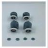 4pcs-8pcs/set Shower Rooms Cabins Pulley/Shower Room Roller/Runners/Wheels/Pulleys Diameter 20mm/22mm/23mm/25mm/27mm (Color : 2 Upper 2pcs Lower, Size : 22MM_6MM) view 2