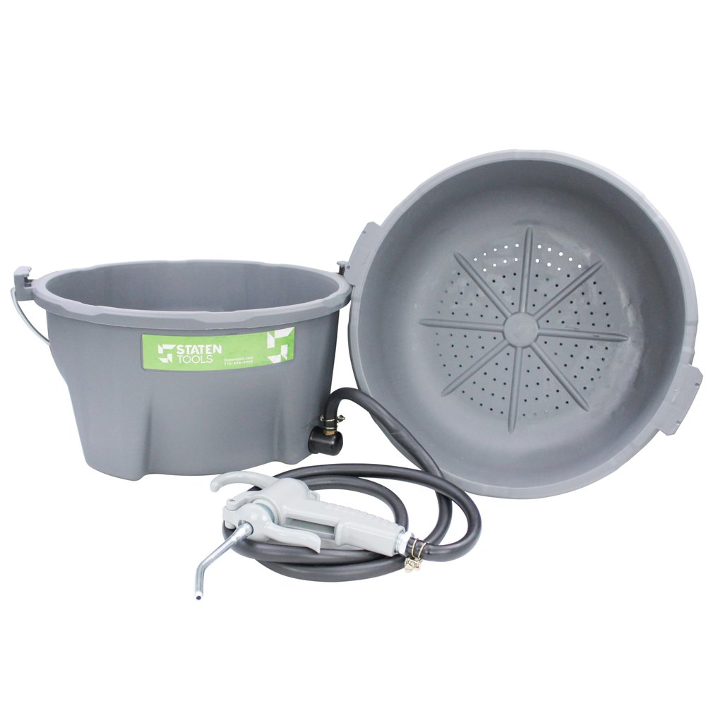 Staten Tools 418 Oiler Oil Bucket Handheld Oiler Gun Compatible with Ridgid 300 oiler, 10883, 535, 700, 12R and 690