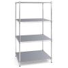 Shelving Inc. 10" d x 24" w Wire Shelf Liners, Gray, 4 Count view 2