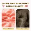XHCTNN Quilt King Size Sherpa Full Size - Warm Thickened Lambswool Comforter Core - Winter Double Sided Fluffy Lamb Fleece Quilt Blanket(D,200 * 230cm/4.5kg) view 3