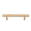 wood handle,wardrobe handles, Furniture Dresser Knobs Cupboard Door Handle for Kitchen Drawer Wardrobe Solid Modern Hardware Pull Bathroom Pulls,Fraxinus mandshurica (Hole Distance 96mm) ( Size : Hole view 1