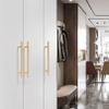 wood handle,wardrobe handles, Furniture Dresser Knobs Cupboard Door Handle for Kitchen Drawer Wardrobe Solid Modern Hardware Pull Bathroom Pulls,Fraxinus mandshurica (Hole Distance 96mm) ( Size : Hole view 3