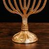 Dear Holidays Gold Vine Footed Menorah view 3