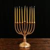 Dear Holidays Gold Vine Footed Menorah view 4