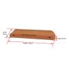 DubMag Wood Handle,Wardrobe Handles, Cabinet Wooden Bow Shaped Handle for Furniture Door Cupboard Drawer Wardrobe Closet Kitchen Door Handles,6 Pcs (Hole Distance:192mm) (Size : Hole Distance:192mm) view 2