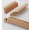 DubMag Wood Handle,Wardrobe Handles, Cabinet Wooden Bow Shaped Handle for Furniture Door Cupboard Drawer Wardrobe Closet Kitchen Door Handles,6 Pcs (Hole Distance:192mm) (Size : Hole Distance:192mm) view 3