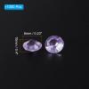 PATIKIL 1000 Pieces Acrylic Diamonds Vase Fillers Plastic 10mm Fake Crystals Gems Wedding Table Scattering Diamond for Wedding Decor Bridal Shower Party Photography Props, Purple view 2