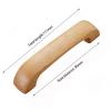 DubMag Wood Handle,Wardrobe Handles,2 Pack Cabinet Pulls Wood Cupboard Knob Handles Drawer Pull for Furniture Drawers Kitchen Bedroom Bathroom Knobs(Hole Distance: 128mm) (Size : Hole Distance: 96mm) view 2