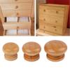 DubMag Wood Handle,Wardrobe Handles,2pcs 20mm Round Shape Wood Drawer Knob,Natural Wooden Cabinet Pulls Handles Hardware for Drawer Wardrobe Dresser,Cabinet Knobs Pulls (Color : Diameter:2.5cm) view 4
