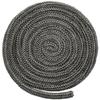 Stove Door Gasket Sello De Cuerda De Fibra De Vidrio para Estufa Negra, Cuerda De Fuego, Estufa De Lea, Quemador De Troncos, Sello De Puerta, Cuerda De Sellado Ignfuga De Alta Temperatura, 6mm, 8mm view 1