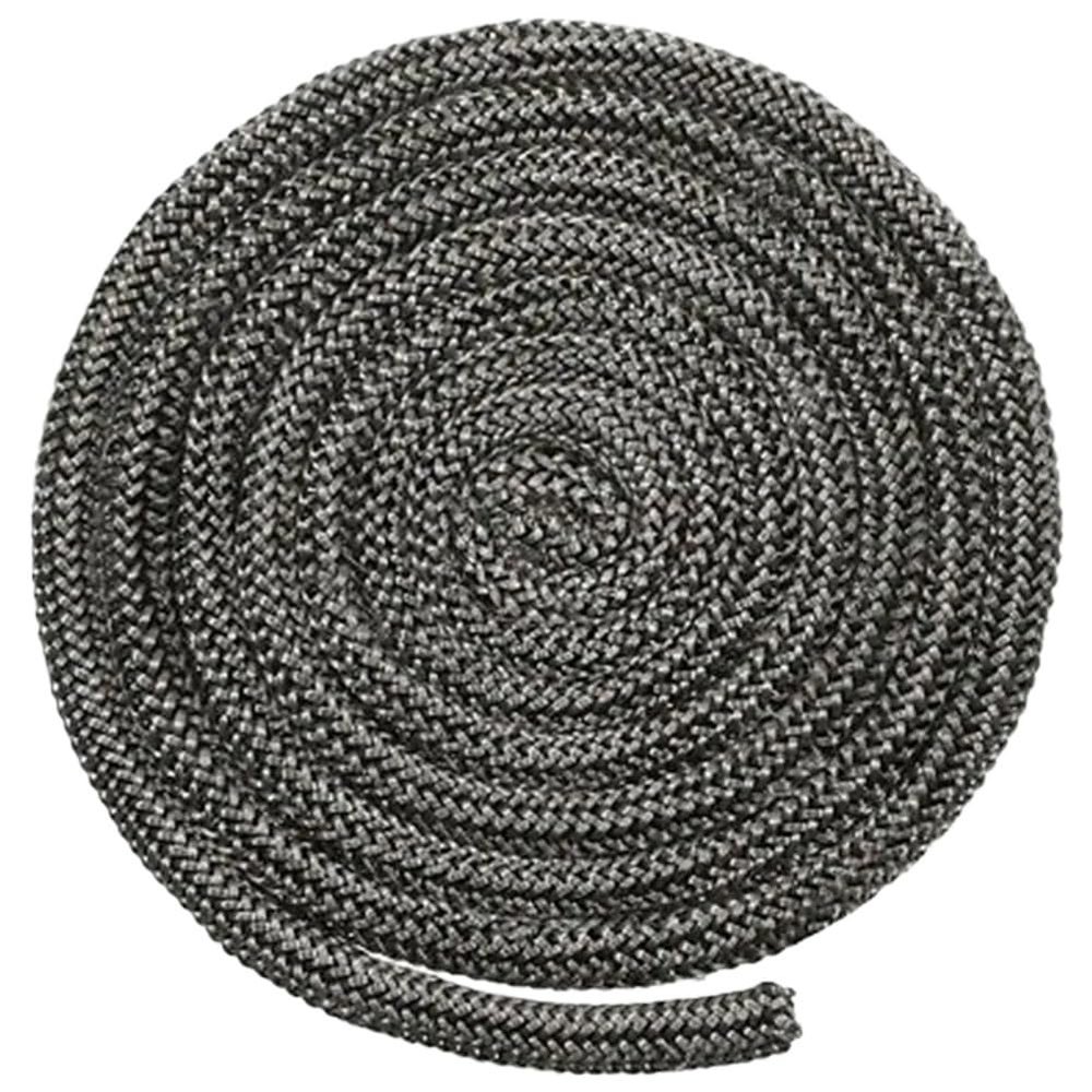Stove Door Gasket Sello De Cuerda De Fibra De Vidrio para Estufa Negra, Cuerda De Fuego, Estufa De Lea, Quemador De Troncos, Sello De Puerta, Cuerda De Sellado Ignfuga De Alta Temperatura, 6mm, 8mm