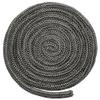 Stove Door Gasket Sello De Cuerda De Fibra De Vidrio para Estufa Negra, Cuerda De Fuego, Estufa De Lea, Quemador De Troncos, Sello De Puerta, Cuerda De Sellado Ignfuga De Alta Temperatura, 6mm, 8mm view 1