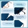 20 Pcs Satin Game Storage Bags for Women Men, S,M,L, Blue view 3