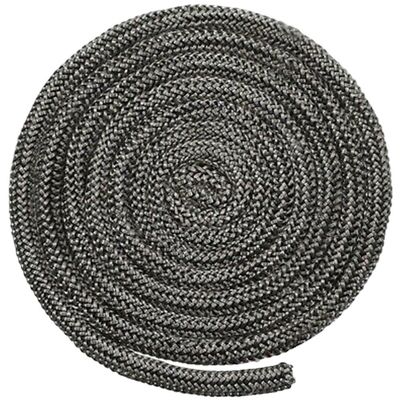 stove door gasket Cuerda De Estufa Plana Negra, Sello De Vidrio Adhesivo, Cuerda De Fuego De Estufa De 6/8mm De Ancho X 2/3mm, Accesorios De Estufa De Fibra De Vidrio, Resistencia Al Fuego rope gasket