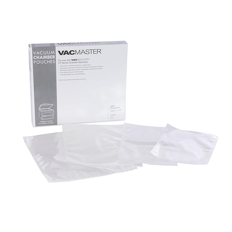 VacMaster 30721 Transparent 6 x 10" Vacuum Chamber Pouch - 1000 / CS"