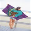 Jay Franco Afro Unicorn Kids Bath Pool Beach Towel - Super Soft & Absorbent 100% Cotton Towel, Measures 28 x 58 view 2