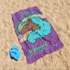 Jay Franco Afro Unicorn Kids Bath Pool Beach Towel - Super Soft & Absorbent 100% Cotton Towel, Measures 28 x 58 view 4