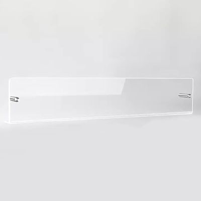 HDYZJQ Clear Acrylic Magazine File Holder, Wall Mount Study Room/Bookstore Hanging Bookshelf, Magazine Display Rack, Waiting Room/Exhibition Organiser Rack(L60cm/23.6in)