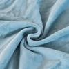 Hixingo Stretch Sofa Covers Velvet Couch Cover Solid Color Sofa Slipcovers, Washable Armchair Cover Non-Slip Couch Covers Loveseat Covers Sofa Cover (Large (75"-91"),Light Blue) view 2