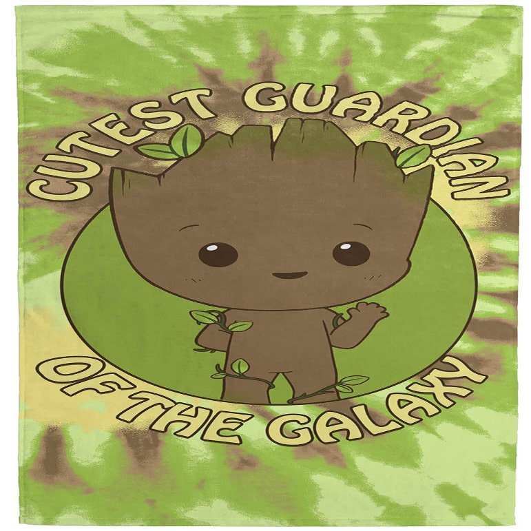 Jay Franco Marvel Guardians of The Galaxy Groot Kids Bath Pool Beach Towel - Super Soft & Absorbent 100% Cotton Towel, Measures 28 x 58