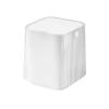 DIPSTICK Kitchen Trash Can Desktop Trash Can Mini Household Cute Trumpet Press Bedroom Covered Office Wastebasket Bedroom Trash Can (Color : D, Size : Small) view 1