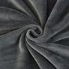 Hixingo Stretch Sofa Covers Velvet Couch Cover Solid Color Sofa Slipcovers, Washable Armchair Cover Non-Slip Couch Covers Loveseat Covers Sofa Cover (Large (75"-91"),Gray) view 2