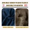 XHCTNN Quilt King Size Sherpa Full Size - Warm Thickened Lambswool Comforter Core - Winter Double Sided Fluffy Lamb Fleece Quilt Blanket(H,150 * 200cm/3.0kg) view 3