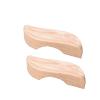DubMag Wood Handle,Wardrobe Handles,Wooden Kitchen Cabinet Drawer Knobs Cupboard Handles Closet Cabinet Bars Bedroom Wardrobe Solid Wood Pulls Furniture Pull Handles(F) (Color : F) view 1