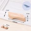 DubMag Wood Handle,Wardrobe Handles,Wooden Kitchen Cabinet Drawer Knobs Cupboard Handles Closet Cabinet Bars Bedroom Wardrobe Solid Wood Pulls Furniture Pull Handles(F) (Color : F) view 2