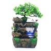 Headery Water Fountains Indoor with LED Light and Pump Tabletop Waterfall Fountain Zen Feng Shui Meditation Indoor Waterfall for Home Office Bedroom Decor view 1
