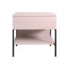 ULTRAWAVE Nightstands Home Bedside Table Single Layer Locker Living Room Multifunctional Sofa Side Table Bedroom Bedside Table Open Shelf Bedside Table (Color : A) view 1